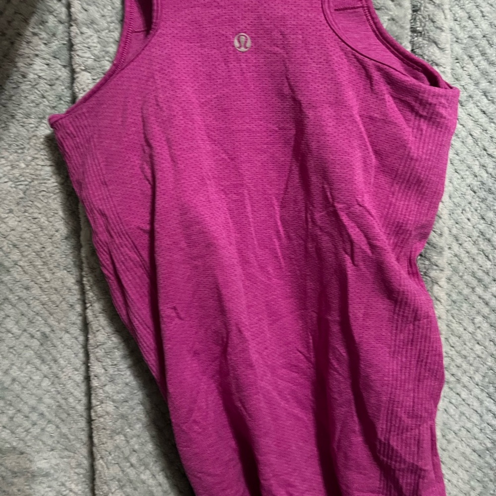 lululemon athletica Women's Fuchsia Tank Top